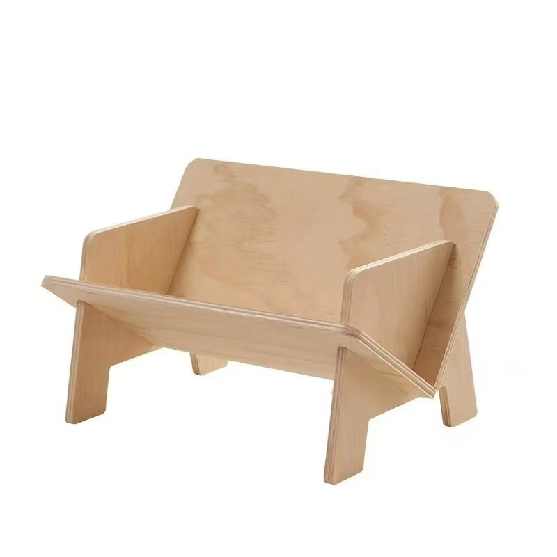 V-Shaped Desktop Bookshelf for Students