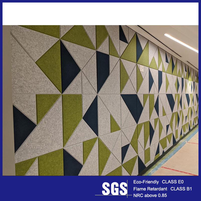 Th-Star E0 3D Wall Soundproof Decorative Hexagon Pet Polyester Fiber Acoustic Panels