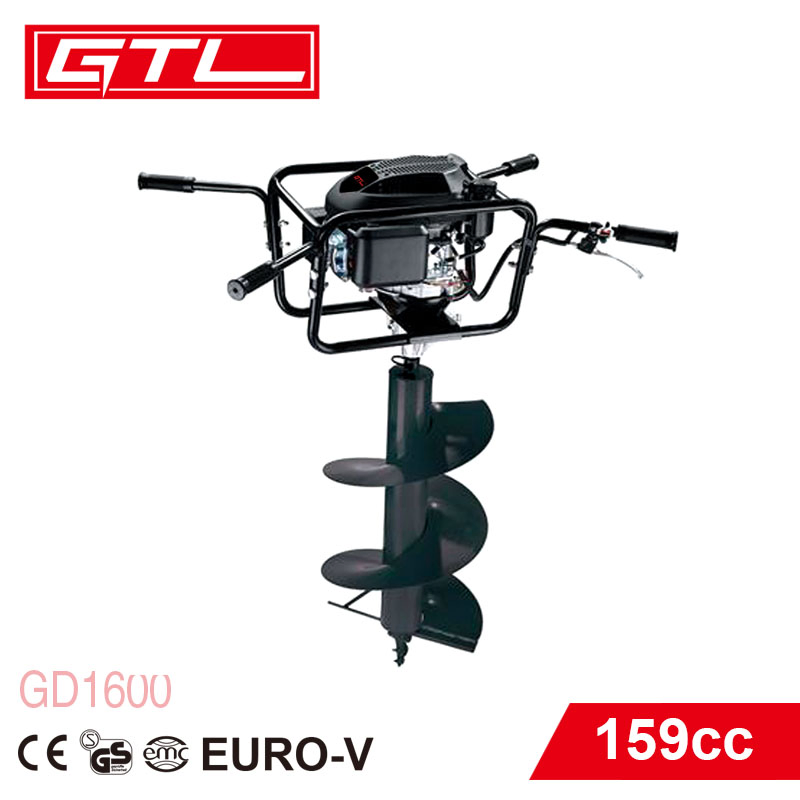 4 Stoke Post Hole Digger Petrol Earth Auger with 159cc 6HP Gasoline Engine (GD1600)