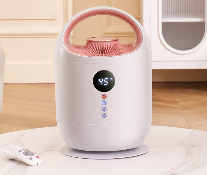 Floor Standing Diffiser Humidifier Big Humidifiers Space LED Mist Free Air Humidifier for Home Use