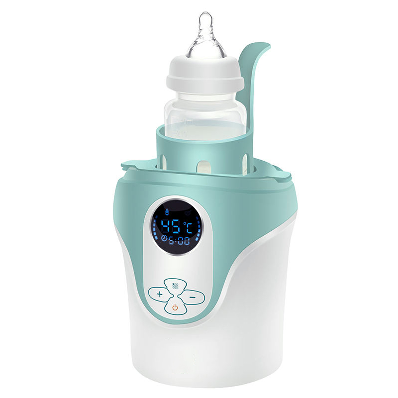 New Born Feeding Baby Bottle Warmer 3 Color LED Display Baby Milk Warmer with Sterilizer