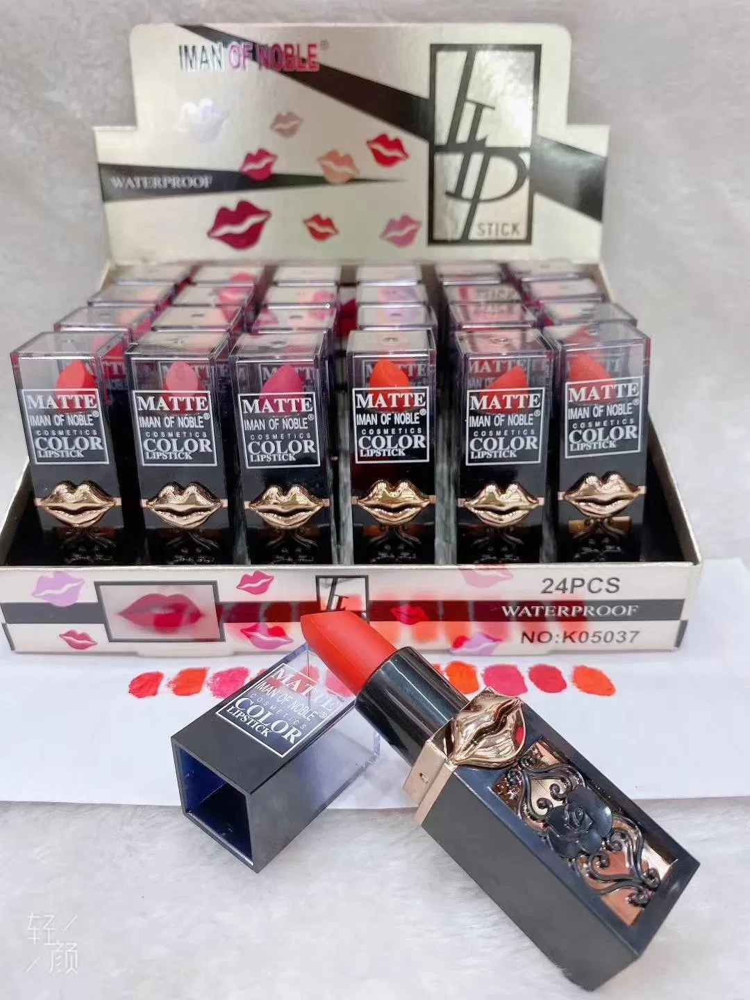 Custom Logo Lip Makeup Cosmetic Multi Color Matte Lipstick Have Stock