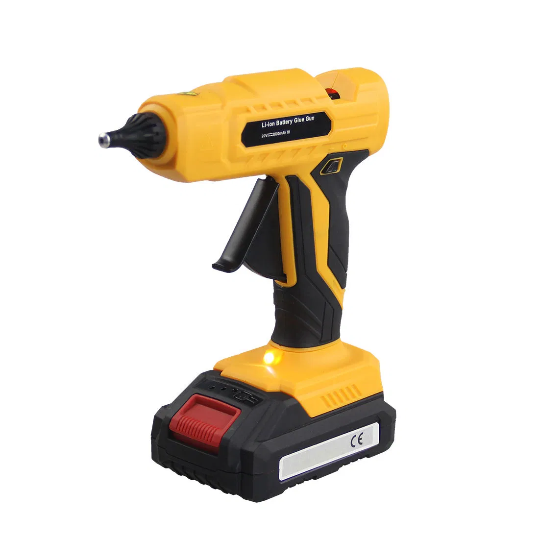 Handheld 20V Silicone Lithium Battery Powered Cordless Heat Glue Gun