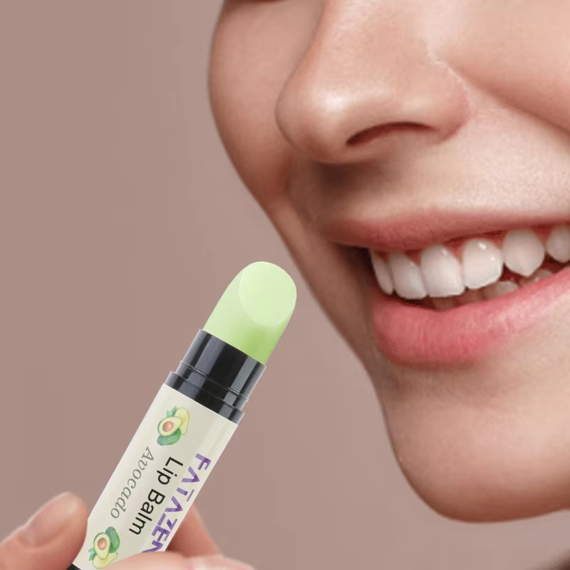 Beauty Products Organic Honey Shea Butter Lip Balm Private Label Avocado Flavor Eco Chapstick OEM Odmmoisturizing Lip Butter