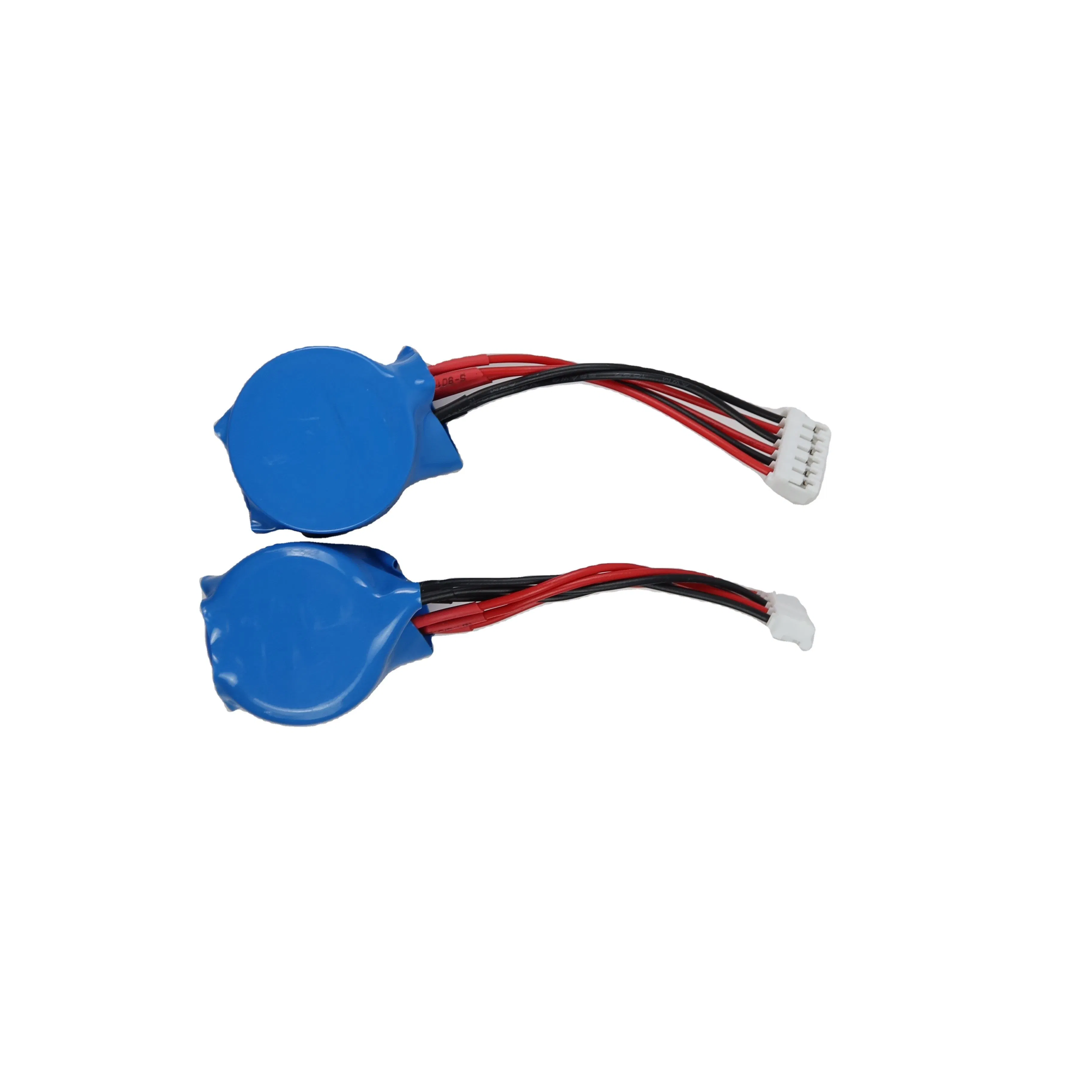 Customized Connector Non-Rechargeable CMOS Li-Mno2 Uli Cr2032 3V 210mAh Button Cell Batteries for Backup Devices