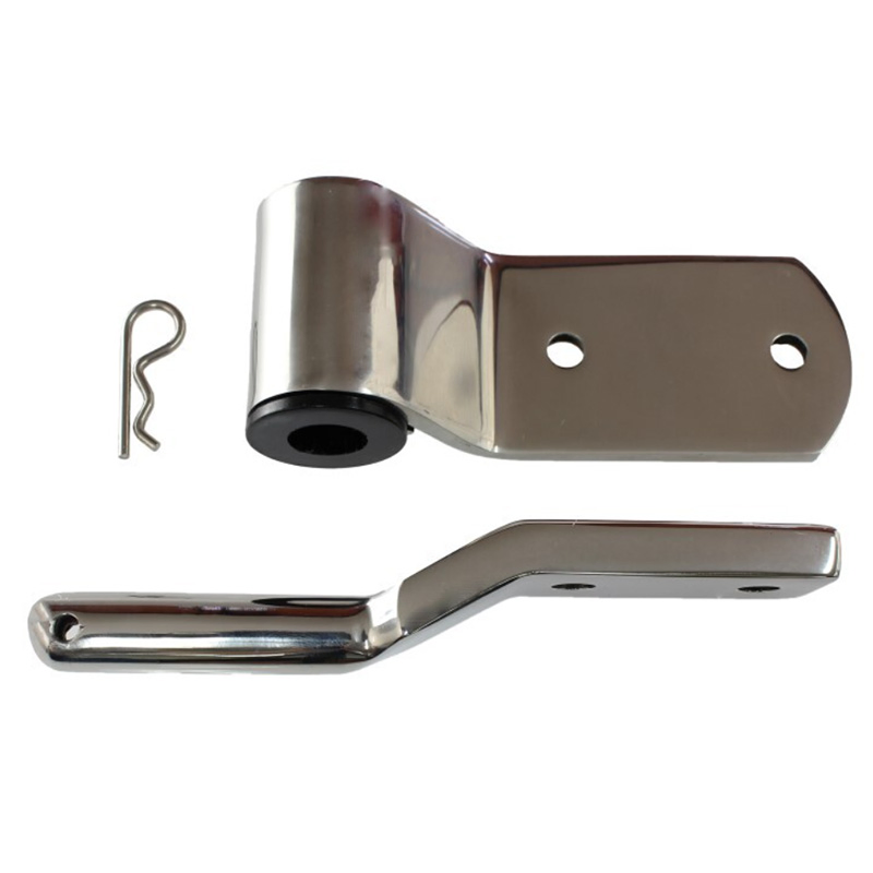 106mm Long X 40mm Wide Stainless Steel 2 Hole Strap Hinge for Sale