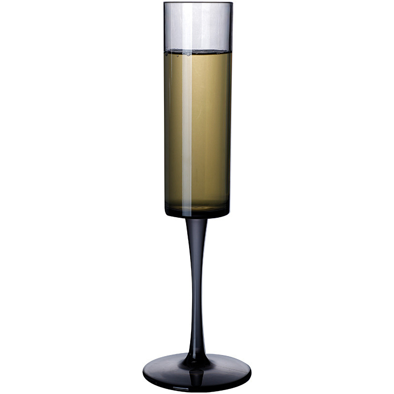 250ml Stainless Steel Champagne Flutes Copper Gold Silver Red Wine Glasses