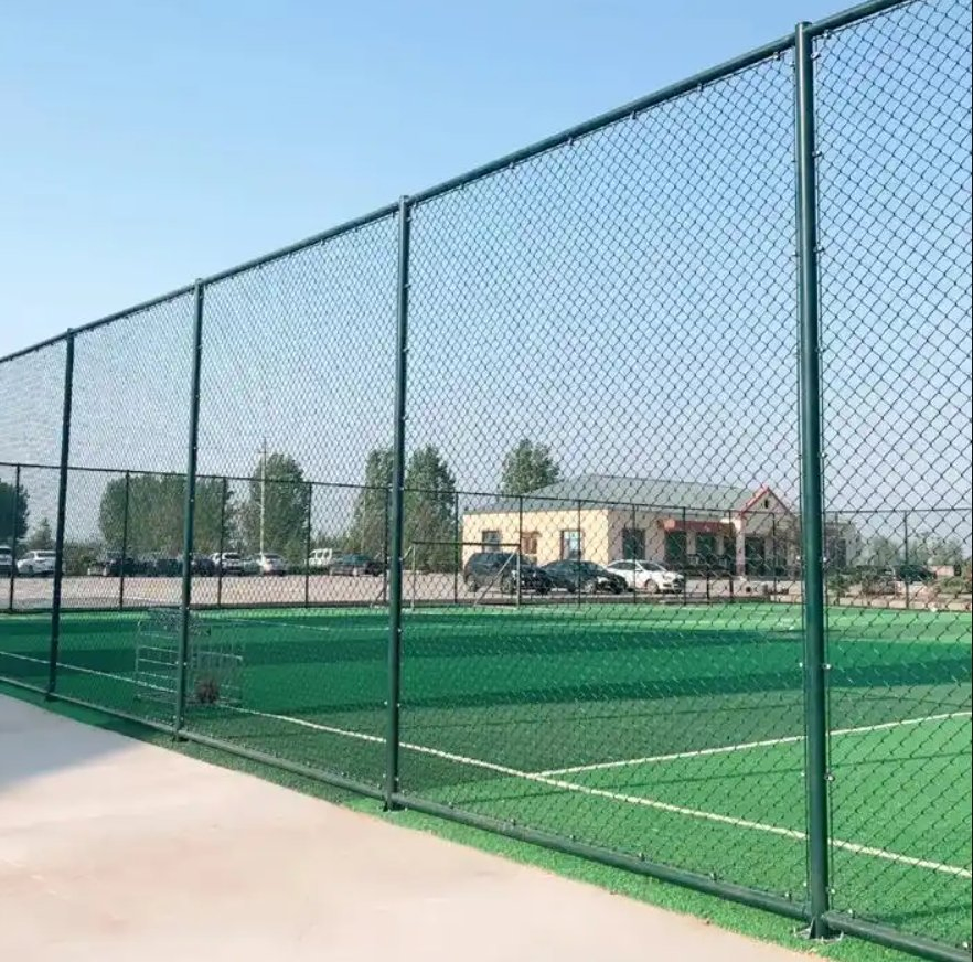 School Playground & Sports Stadium Protective Net Fence Metal Basketball & Football Field Sports Stadium Protective Barrier Fence