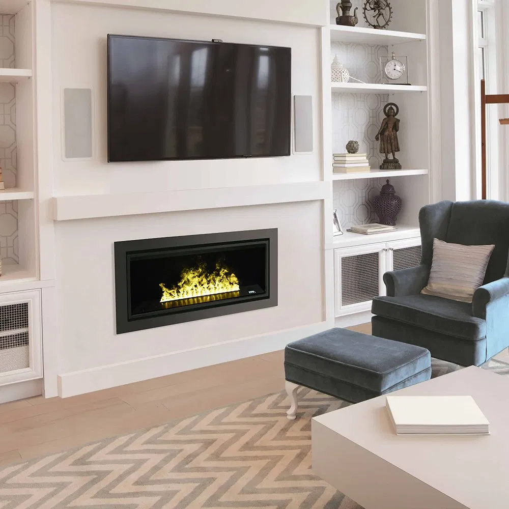 Factory Direct Sale 3D Fire Multiple Color Flames Opti-Myst Water Fireplace