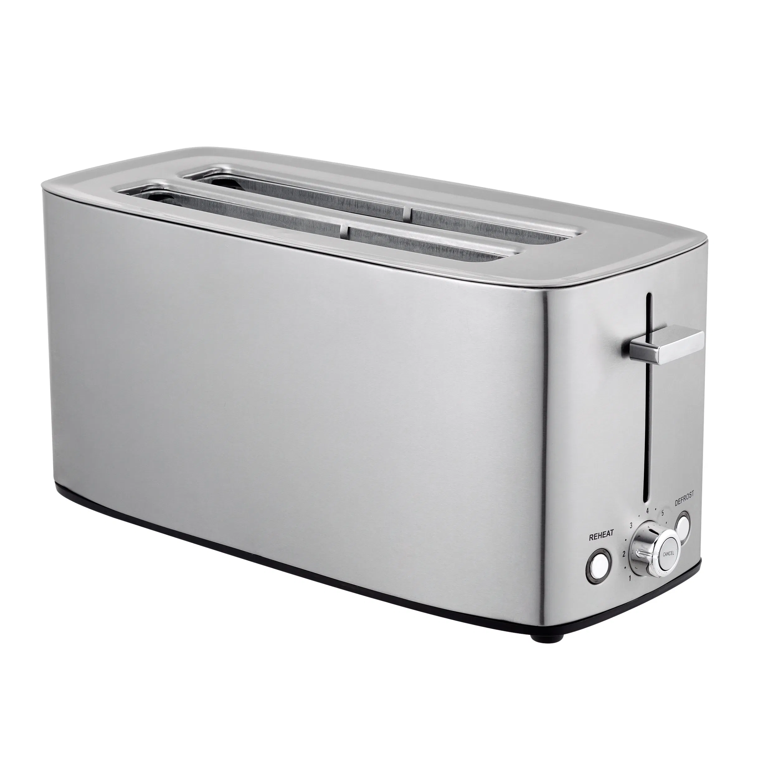 Versatile 4 Slice Stainless Steel Toaster for Perfectly Toasted Bread Every Time