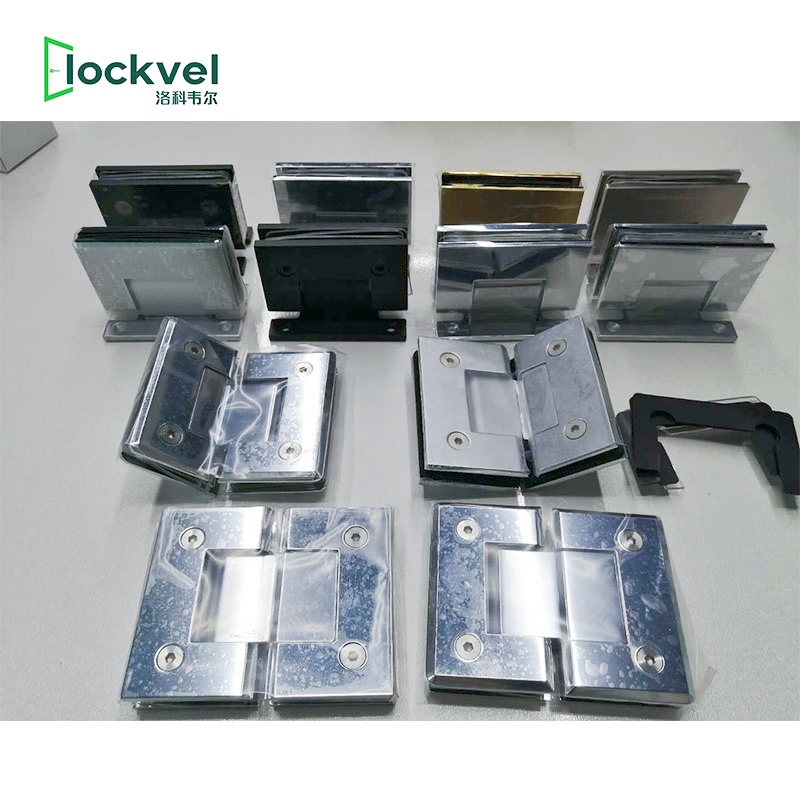 Swing Door Curved Semi-Circular Hinge Stainless Steel Adjustable Shower Glass Movable Hinge
