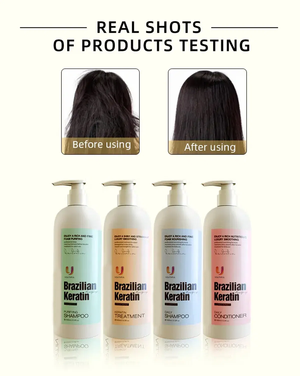 Keratin Hair Treatment Sulfate Free Repair Hair Conditioner
