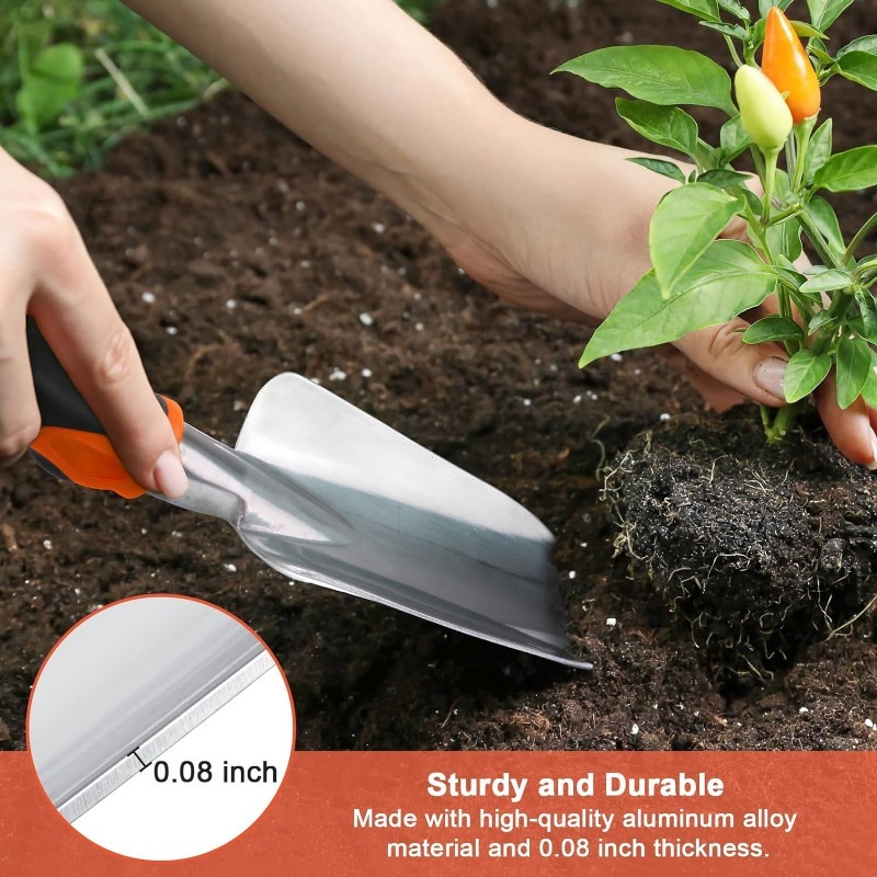 Wholesale Aluminum Heavy Duty Stable High-Strength Comfortable Durable Garden Lawn Shovel