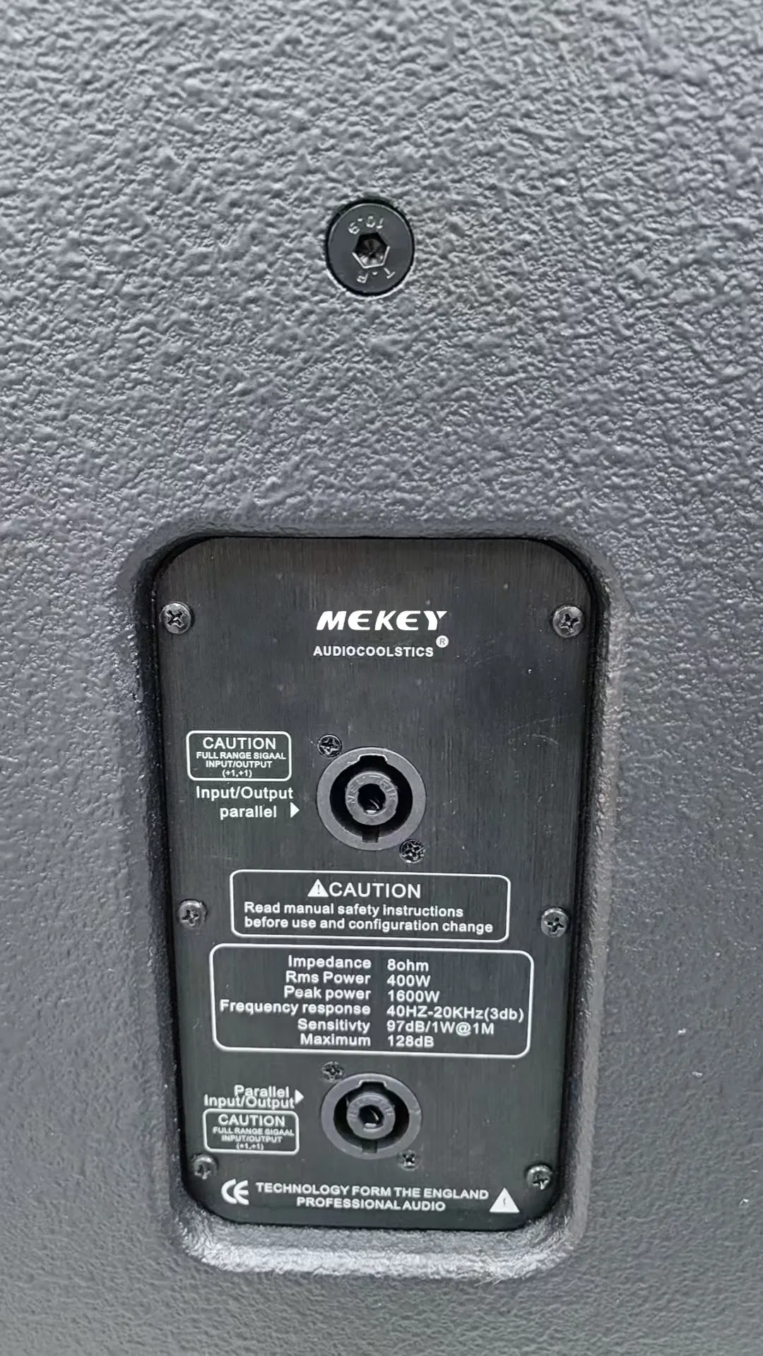 1000W Power Peak Passive Low-Frequency Sound Box for Factories