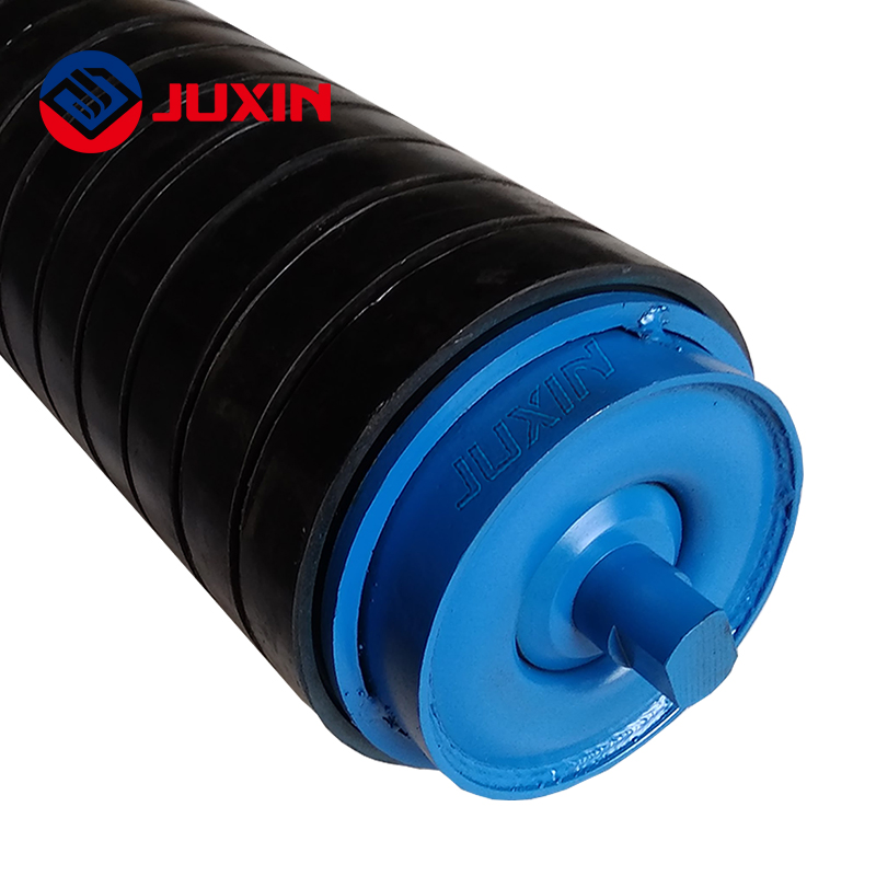 Customized Belt Conveyor Impact Idler with Rubber