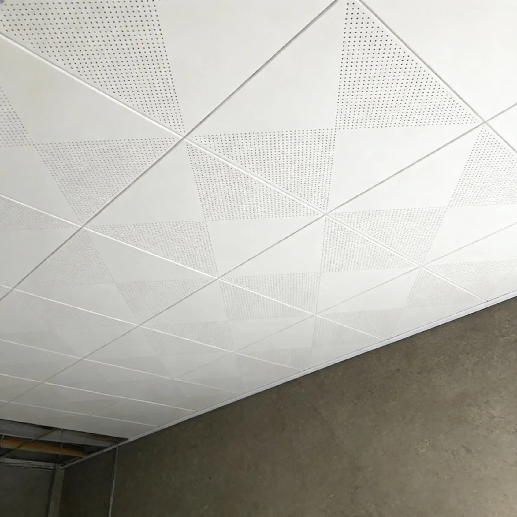 Mineral Fiber Wool Board for Ceiling 600*600*15mm Cheap Price