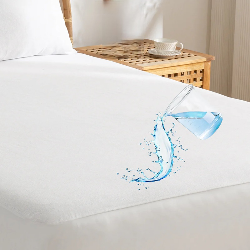 Tencel Laminated with Tpuwaterproot Mattress Protector Fitted Sheet