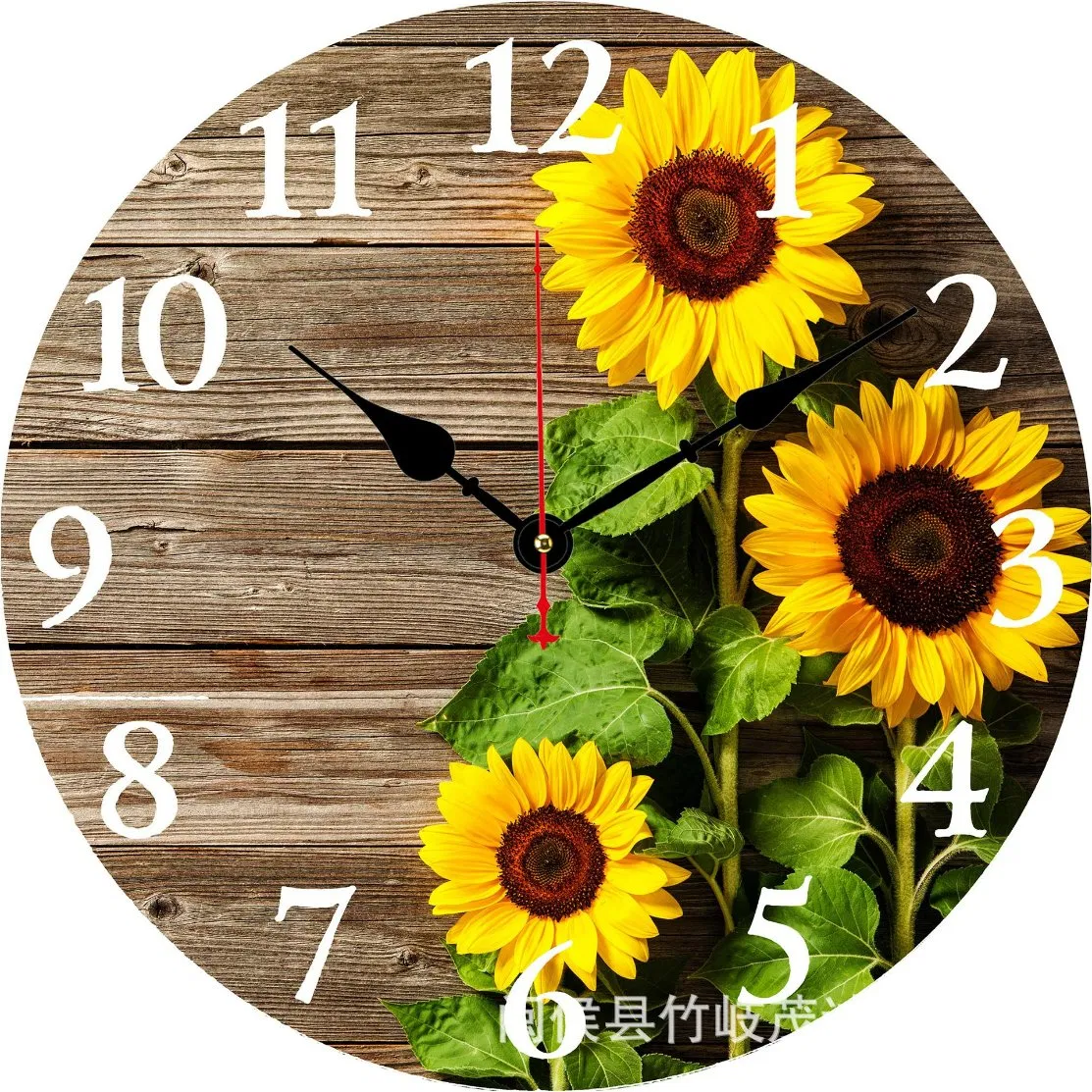 Manufacturers Cross-Border Retro Hanging Decoration Simple Wooden Wall Clocks