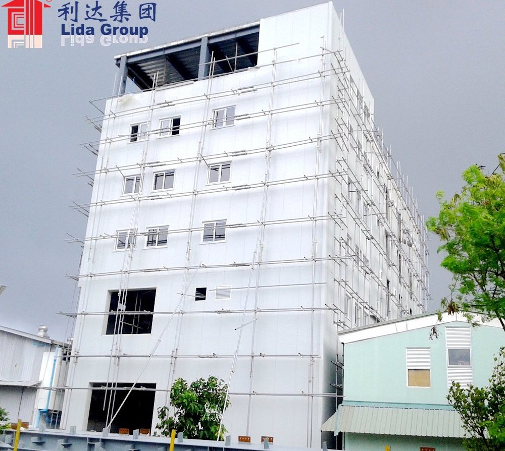 Steel Structure H Beam Prefabricated High Rise Building
