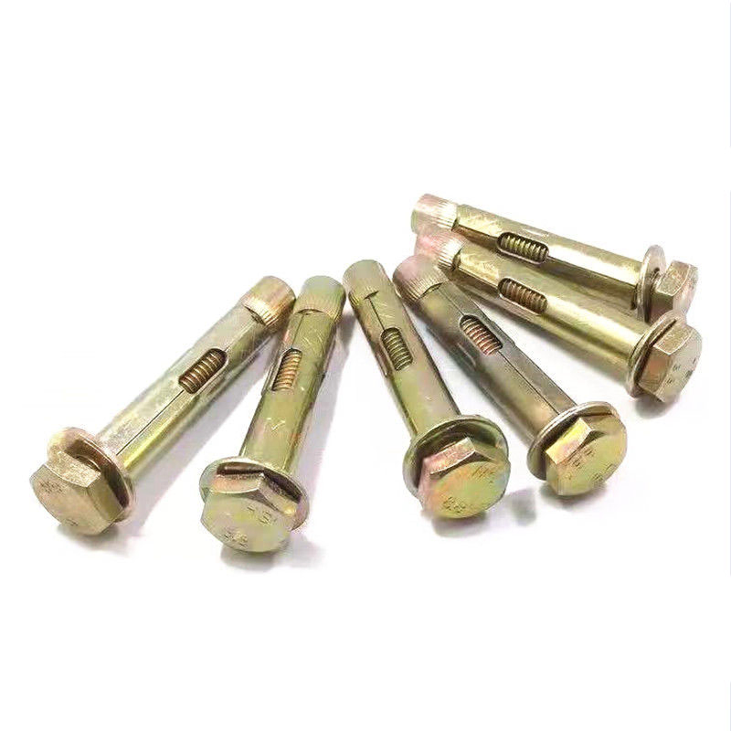 Durable Zinc Plated Carbon Steel Expansion Anchor Bolts M6 M8 M10