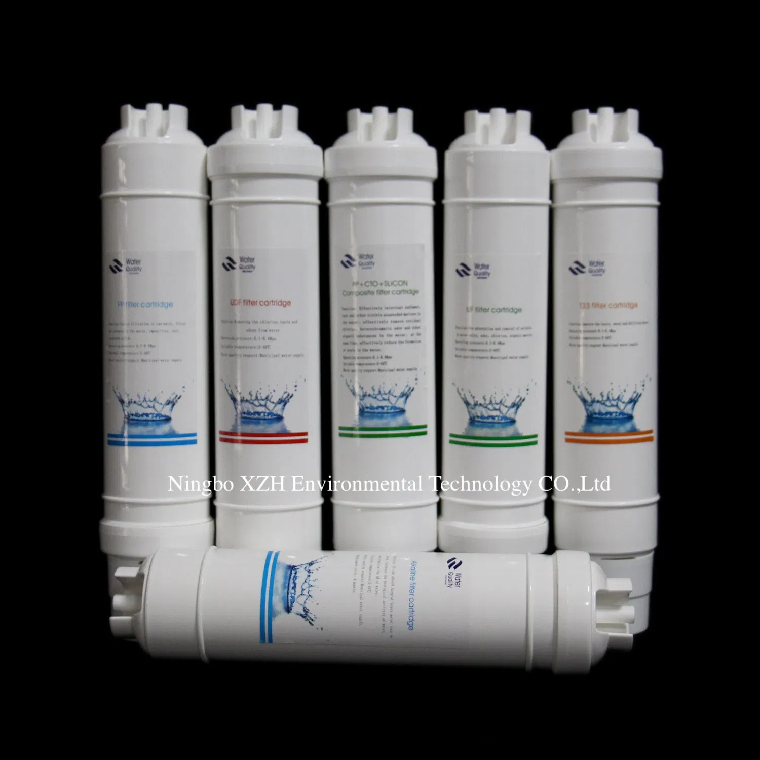 Korea Quick Connect Water Filter Purifier Cartridge PP GAC CTO for Household