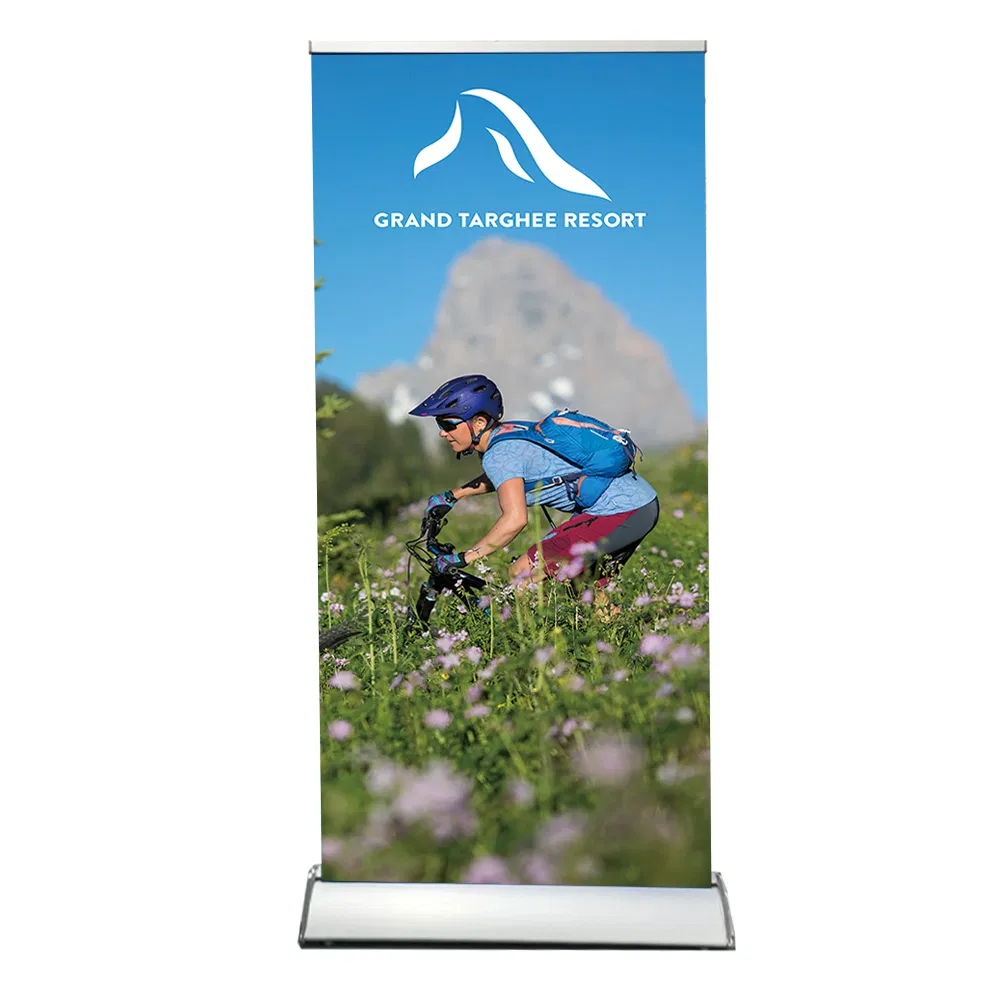 Hotsale Custom High Quality Portable Aluminum Frame Roll up Banner Stand Display for Business and Advertising
