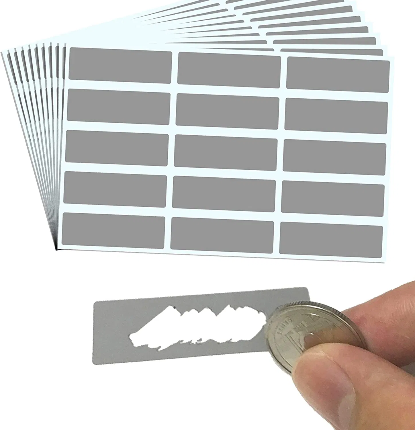 Matte Glossy Waterproof UV Resistant Durable Coated Paper PVC Pet PP Sticker and Label Printing