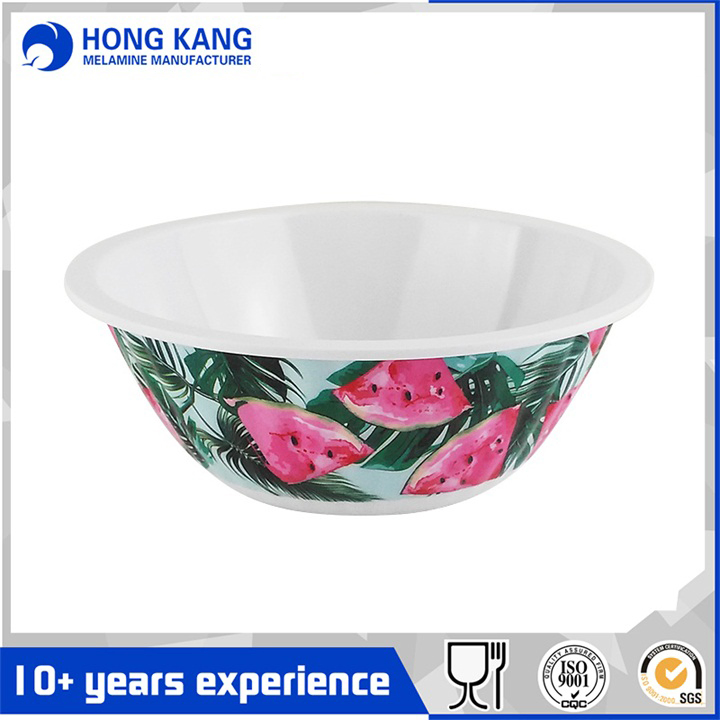 Eco-Friendly Melamine 8 Inch Salad Soup Bowl