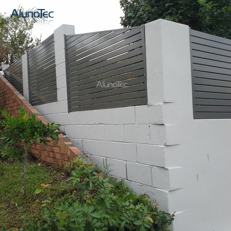 Low Price Sliding Decorative Metal Fence Panels