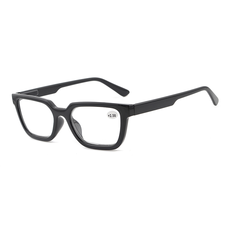 Wholesale Full Fram Rectangle Narrow Low Price Custom Slim Reading Glasses for Men