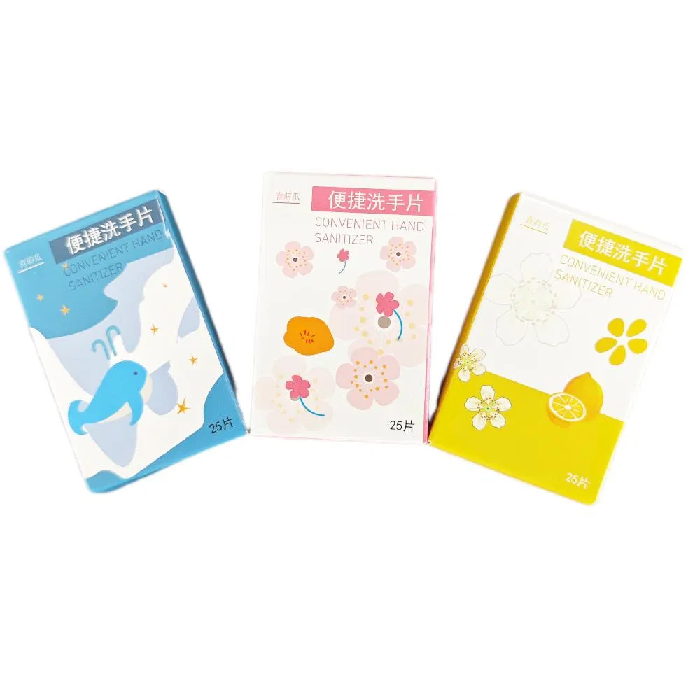 Hand Soap Tablet Custom Aromatic Solid Cleaner Tablets Hand Wash Clean Portable Dissolvable Paper Hand Soap