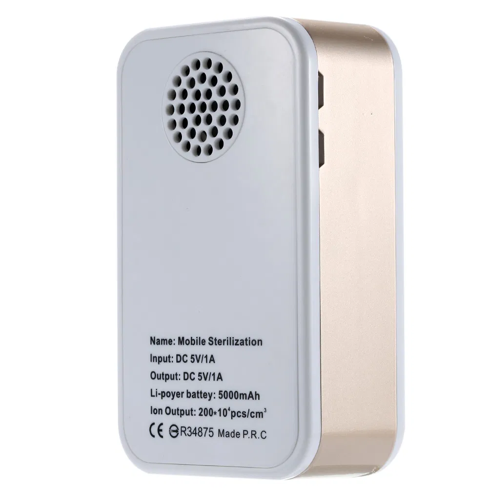 3 in 1 High Quality Mobile Power Bank & Ozone Generator & Ions Purifier