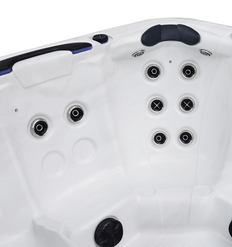 Sunrans Hot Sale Balboa System Hydrotherapy Whirlpool Hot Tub 5 Person Massage Hottub for Outdoor Garden Patio Backyard