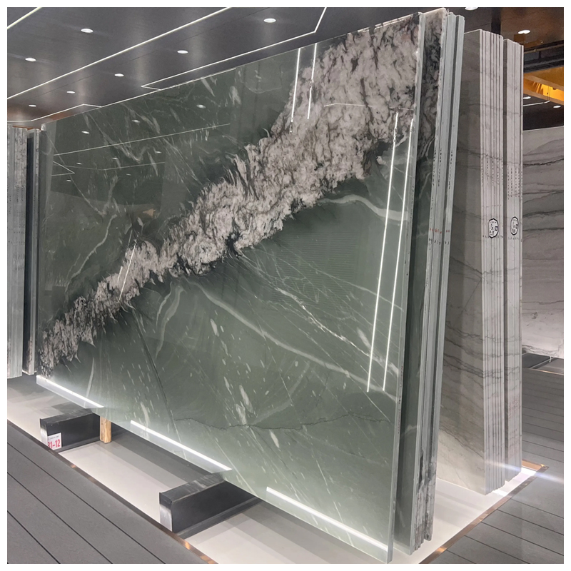 Brazilian Maestro Green Quartzite Slabs