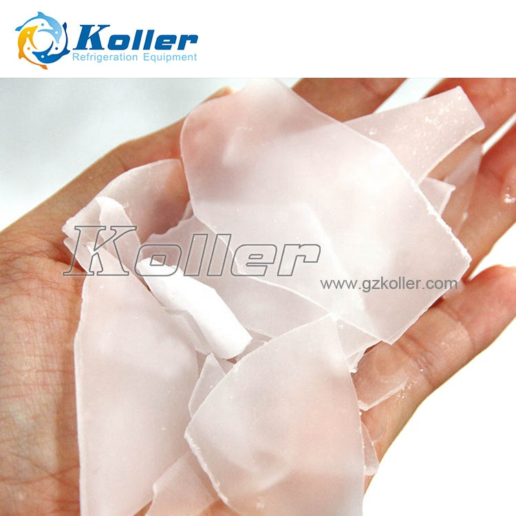 Flake Ice Maker with Touch Screen Easy Operating and Space-Saving