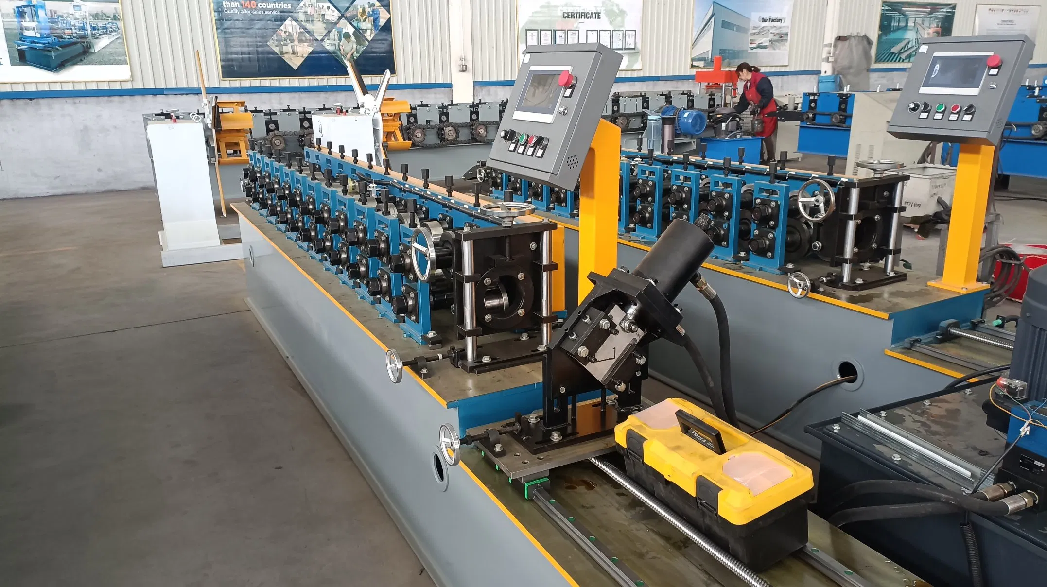 High-Quality Light Steel Framing C U Channel Roll Forming Machine