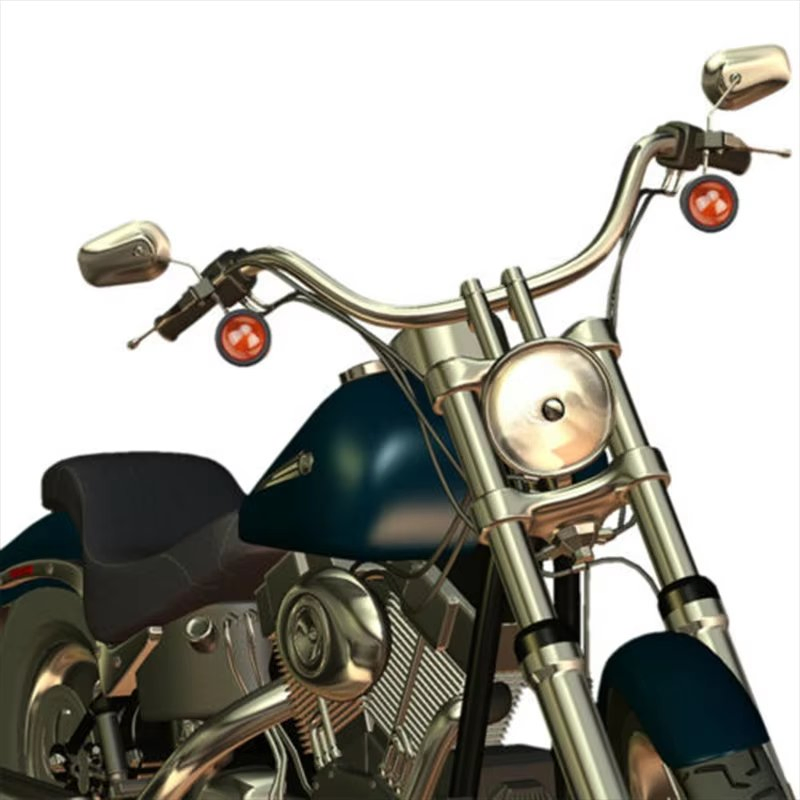 Поворотники Cafe Racer для мотоциклов Harley, Yamaha, Suzuki