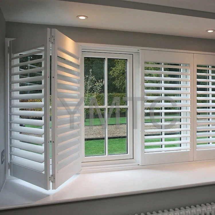 Factory Wholesale Cheap PVC Shutters Weather-Resistant Low Maintenance
