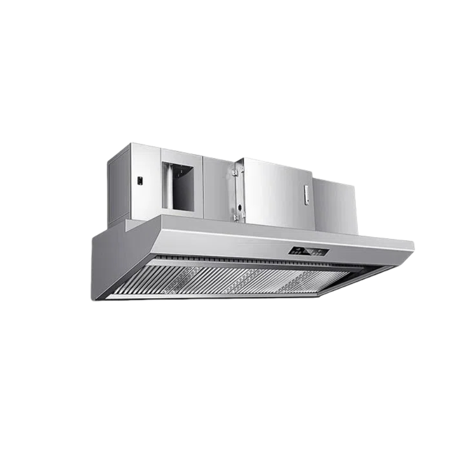 Mass Produced Integrated Range Hood Reduces Factory Costs