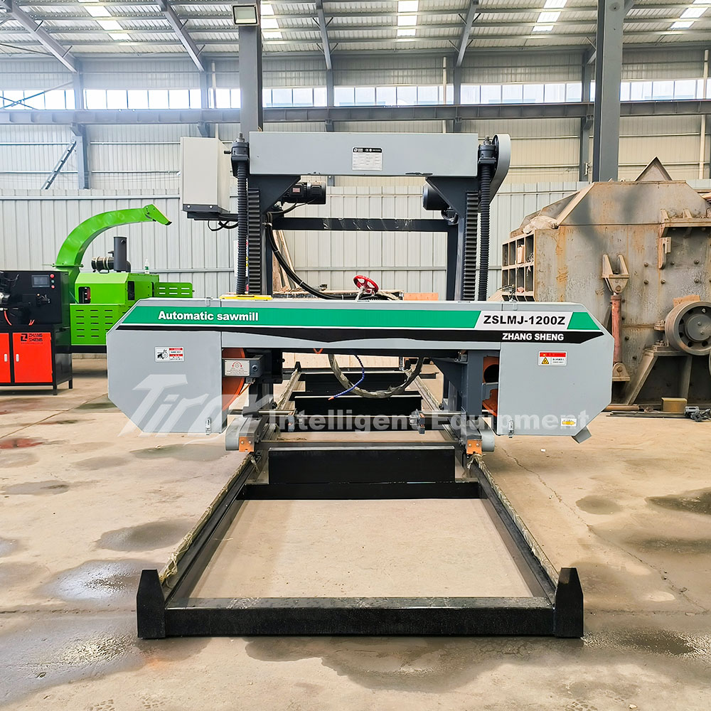 Ленточная пилорама портативная автоматическая для дерева