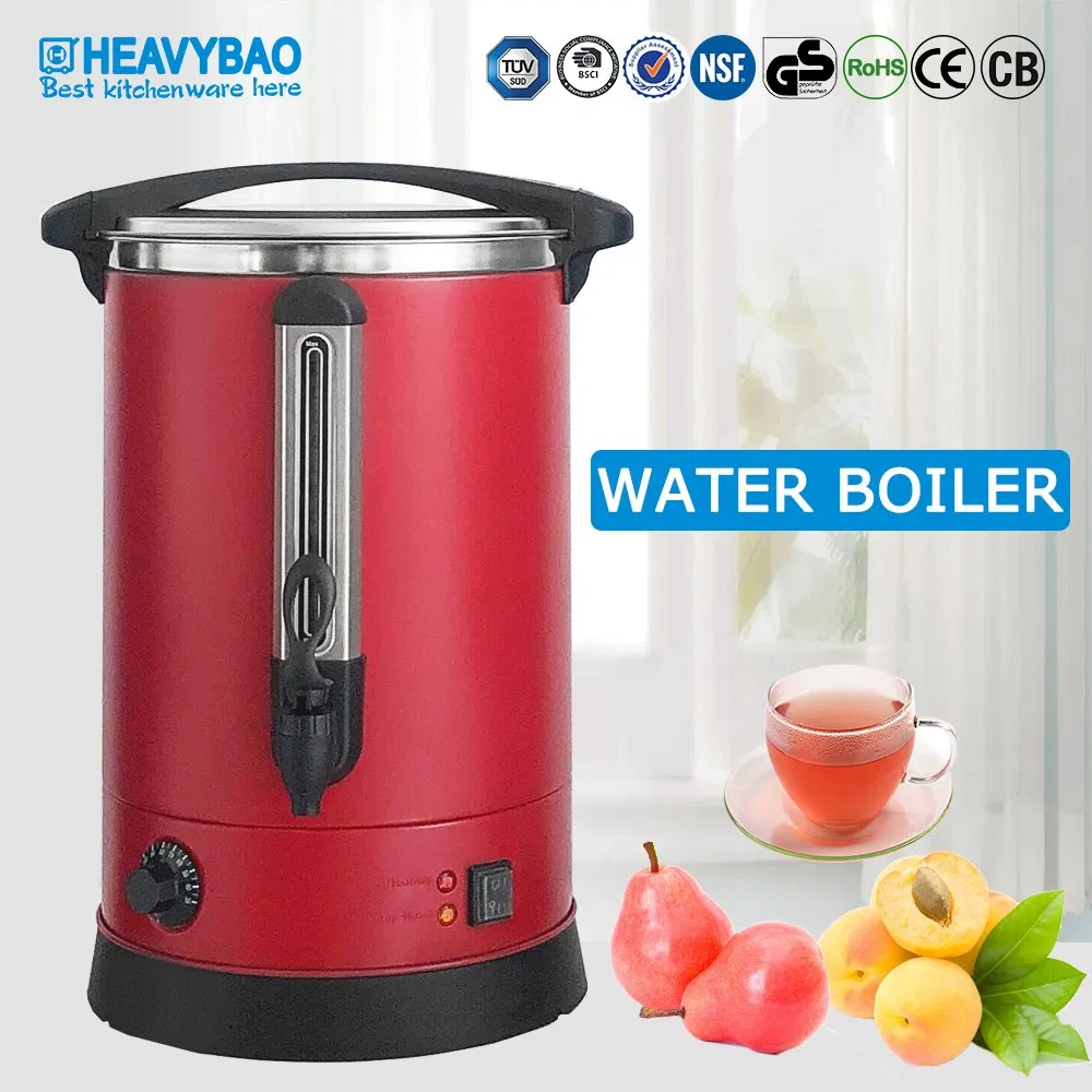 Heavybao Commercial Kitchen Matt Red Electric Water Warmer