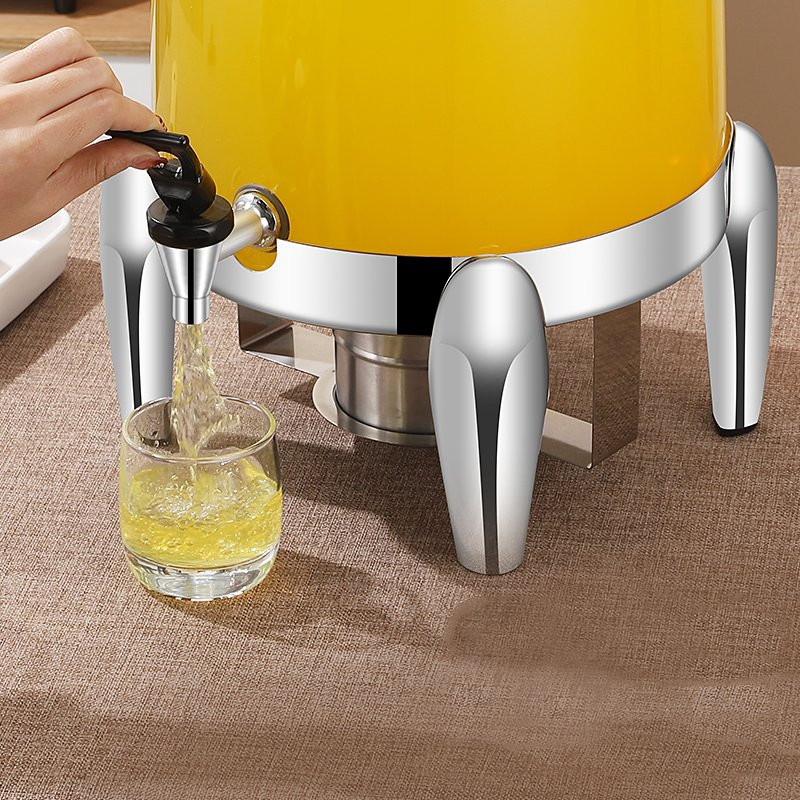 High Quality Stainless Steel Buffet Juice Tripod 19L with Stand