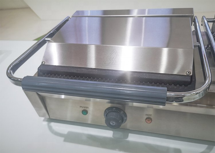 Kitchen Cooking Equipment Commercial Rise-Fall Style Electric Griddle for Hotel