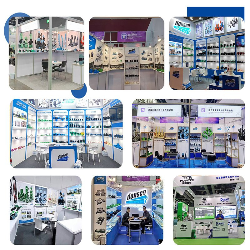 Фитинги компрессионные PP Donsen, стандарт ISO4427