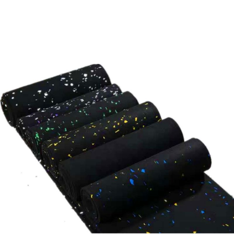 Non Smell Fitness Gym Rubber Mat Roll Gym Rubber Flooring Mats
