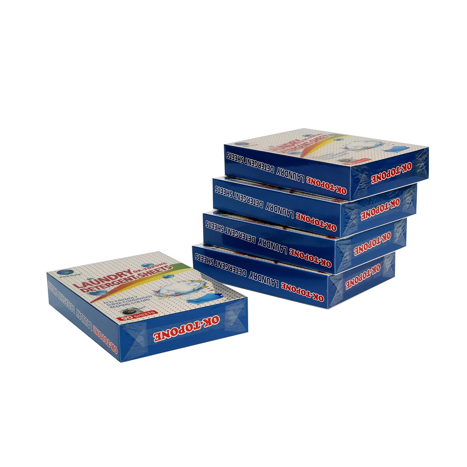 China Wholesale Laundry Detergent Sheets Fragrance Flavor Washing Sheets for Household