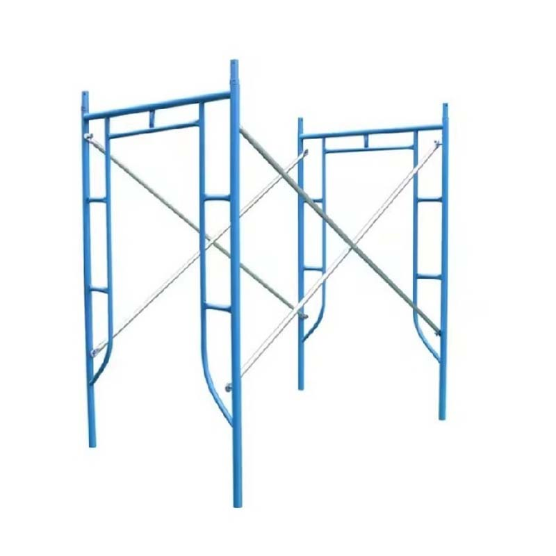 High Strength Q235 Steel Walk Through Frame Scaffolding for High Rise Building