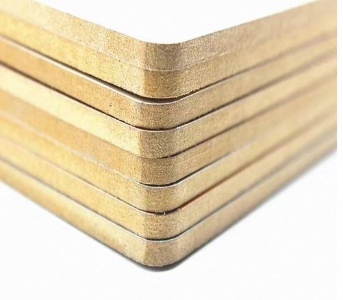 4X8 1220X2440mm Melamine Faced Laminated Board for Cabinet Wardrobe Furniture Interior Melamine MDF Board