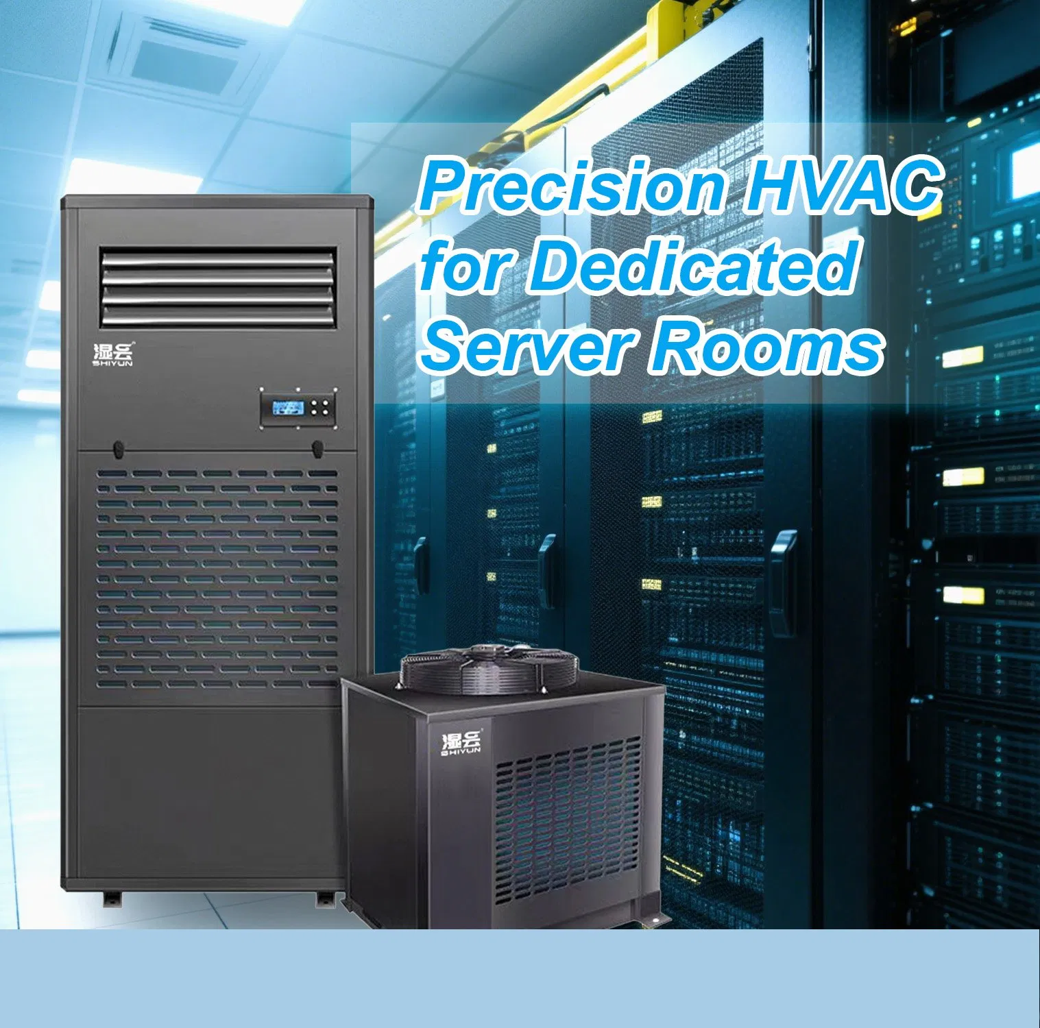 Low-Noise Air Conditioner for Computer Rooms with CE Certification & Precise Climate Control