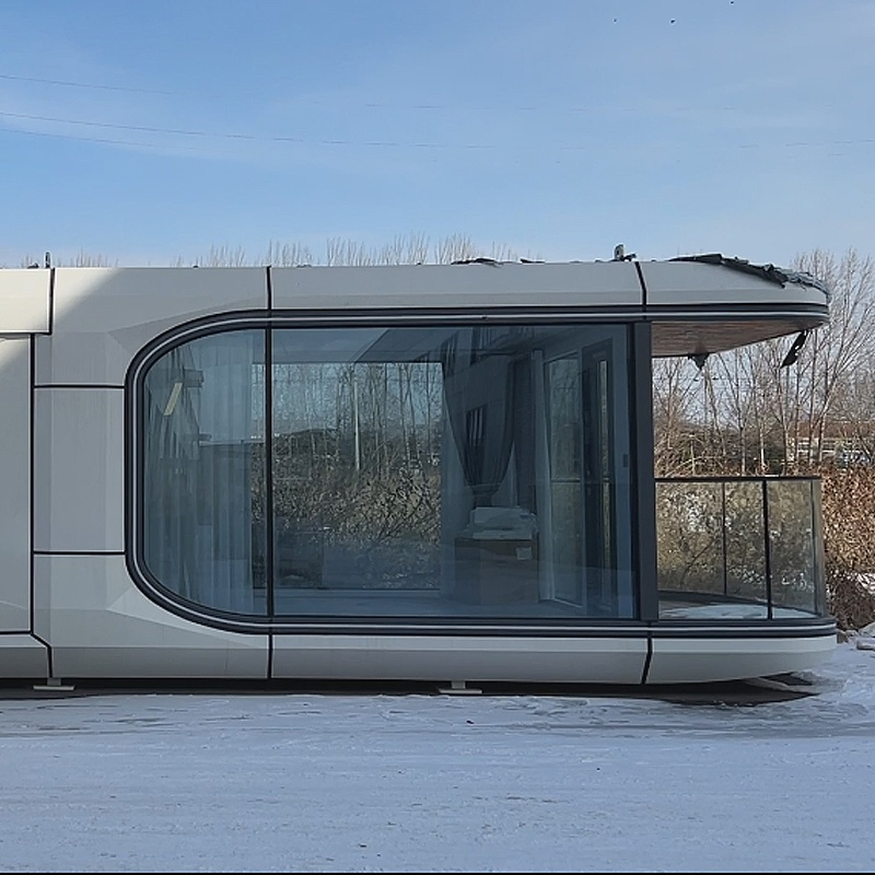 Space Capsule Home at Factory Price – Portable Modular Steel Building for Hotel or Mobile Housing